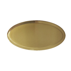 TARGA PEGASO - ottone lucido verniciato 175x74mm