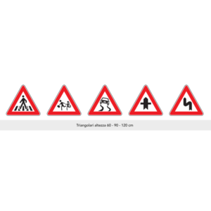 SEGNALETICA STRADALE - Triangolare