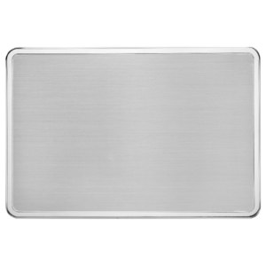 TARGHE GRANDE FORMATO ABA - alluminio satinato bordo lucido spess. 2mm
