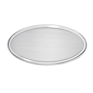TARGHE GRANDE FORMATO AOG - alluminio satinato bordo lucido spess. 3mm