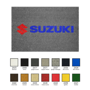 ZERBINI INTARSIATI - fondo colorato con Logo
