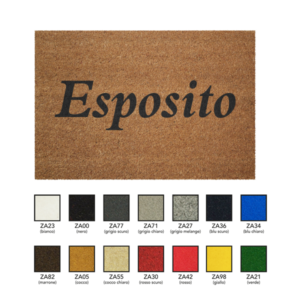 ZERBINI INTARSIATI - fondo colorato e un rigo