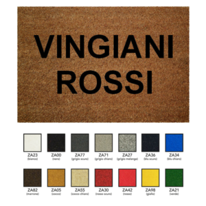 ZERBINI INTARSIATI - fondo colorato e due righi