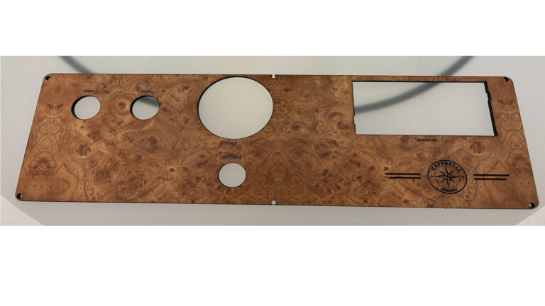 PANNELLO LAMINATO RADICA DI NOCE