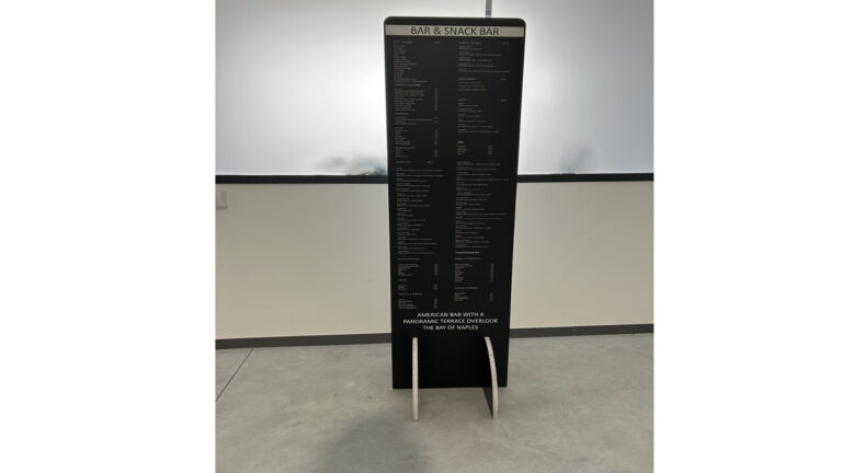 TOTEM LISTINO BAR